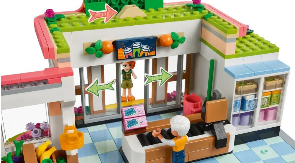 Конструктор Lego Friends Крамниця органічних продуктів 830 деталей (41729)