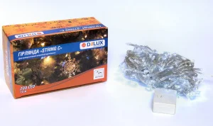 Гірлянда внутрішня Delux String C 200LED IP20 білий 10м (90017982)