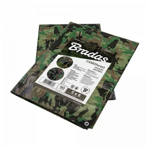 Тент камуфляжний Bradas Camoforest 3х5м 90г/м2 (PLCF903/5)