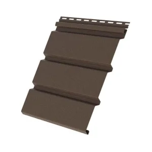 Софит RainWay коричневый без перфорации 3м, 0,9 м2