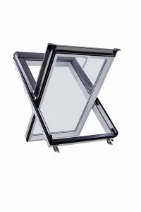 Окно мансардное Roto Designo R45 07/11 74x118см пластик