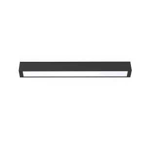 Світильник стельовий Nowodvorski Straight Led Black Ceiling 60 (7597)