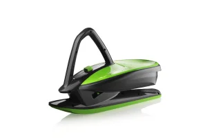Санки Plastkon Skidrifter чорні з зеленим