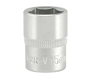Головка торцева YATO шестигранна 3/8" M15 28мм (YT-3810)