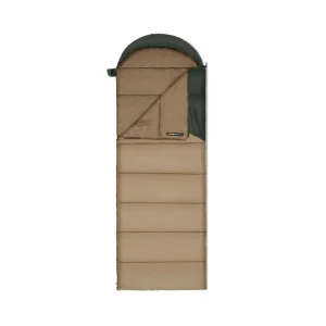 Спальник з капюшоном Naturehike Sunny Day PL02 U450 CNK2550WS028 правий коричнево-зелений (6977465868435)