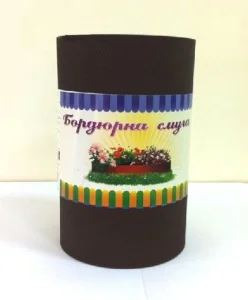 Бордюрна стрічка Геодор 20x900 см коричнева