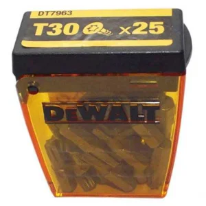 Набір біт DeWALT Torx T30 25мм 25шт (DT7963)