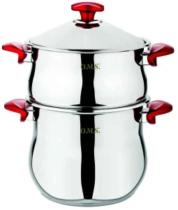 Каструля для кускуса 22см 7,7л (OMS 6040-22-7,7л-Red)