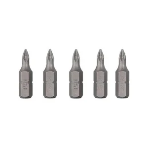 Набір біт Intertool STORM PH1 1/4"х25мм 5шт (VT-0206)