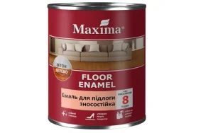 Эмаль напольная Maxima желто-коричневая 2,3кг