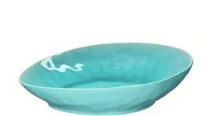 Фото тарелка для пасты asa selection a la plage turquoise 25х23,3см (12255098)