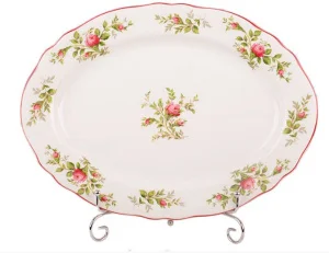 Блюдо Claytan Ceramics Англійська троянда 36см (910-026)