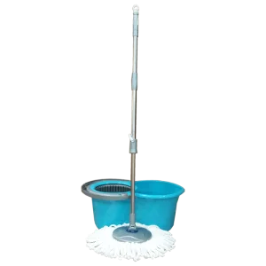 Набір для прибирання Planet Spin Mop Min блакитний 14л (6841)