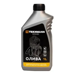 Олива для чотирьохтактних бензинових двигунів Tekhmann 4Т API SL SAE10W-30 1л (873414)