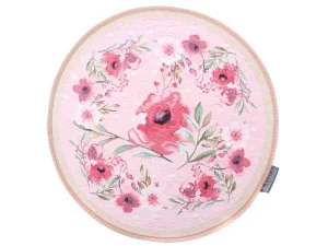 Серветка Lefard Home Textile Маки рожева 36см (711-078)