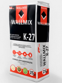 Клей для плитки Wallmix K-27 25кг