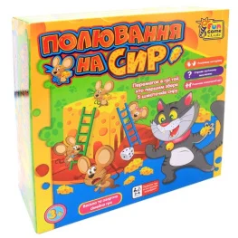 Фото настольная игра fun game охота на сыр 7235 (200699)