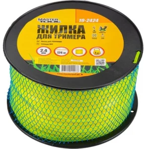 Волосінь для тріммера MasterTool квадрат 2,40мм/174м (19-2424)