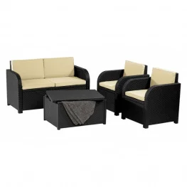 Набор мебели Allibert Maui Lounge Set (Modena) коричневый