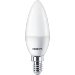 Фото светодиодная лампа philips ess ledcandle 6w 620lm e14 840 (929002971107)