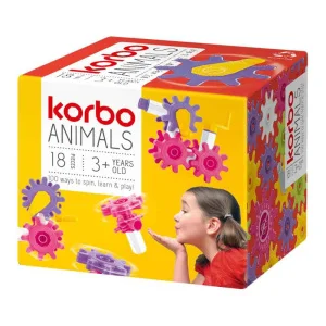 Набір для творчого конструювання Korbo Animals 18 деталей (R.1408)