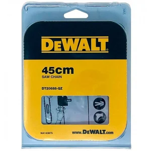 Цепь DeWALT 3/8" 1,3мм 62 звена длина цепи 18" 45см (DT20688)