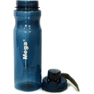 Пляшка для води Mega Tritan блакитна 0,9л (0717040678037BLUE)