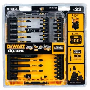 Набір біт і насадок DeWALT EXTREME FLEXTORQ 32шт (DT70743T)