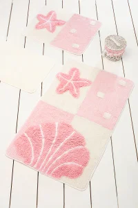 Килимок для ванної кімнати Chilai Home Deniz Yildizi Pink 60x100см (CH_110069108)