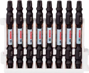 Набір біт ударних двосторонніх Bosch Impact Control 65мм T25/T25 8шт (2608522340)