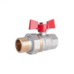 Кран кульовий SD Plus 1" ВН прямий (SD220NW25PN40)