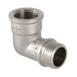 Колено (угольник) Valtec 90° 1/2" внутренняя-наружная резьба VTr.092.N.0004