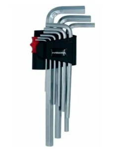 Набір Г-подібних ключів HAISSER HEX 1,5-10мм 9шт (48111)
