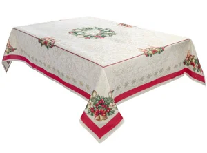 Фото скатерть lefard home textile corona natale 140x180см (716-183)