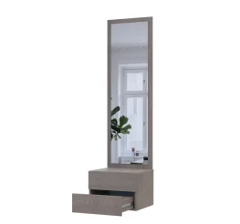Фото тумба с зеркалом doros сола канноло/кашемир дсп/зеркало 45х40х168,6 (44900371)