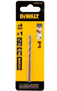Свердло по металу DeWALT Bkack and Gold HSS-G 4x43x75мм (DT20517)