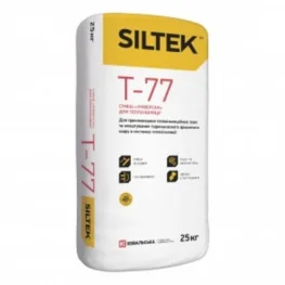 Клей Siltek для приклеивания плит из минеральной ваты Siltek T-77 25кг