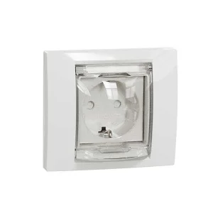 Розетка Schneider Unica New NU003718 біла