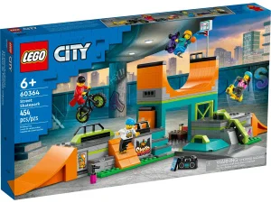 Фото конструктор lego friends уличный скейтпарк 454 деталей (60364)