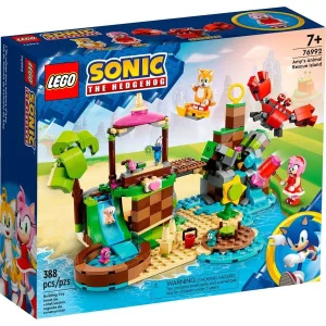 Фото конструктор lego sonic the hedgehog остров эми для спасения животных 388 деталей (76992)