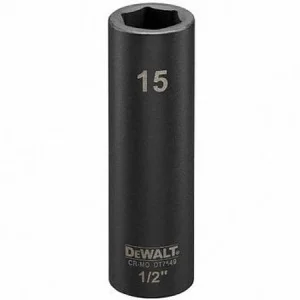 Головка торцева ударна DeWALT IMPACT 1/2"х15мм шестигранна (DT7549)