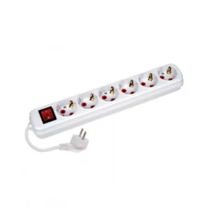 Подовжувач Horoz Electric TEB 6 розеток 5м (200-605-602)