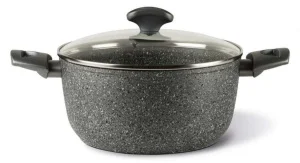 Каструля TVS Mineralia Induction 24см 4,5л (BS480242910001C)