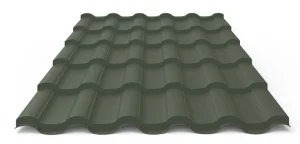 Металочерепиця PE Китай 0,45 Барселона 20 RAL 6020