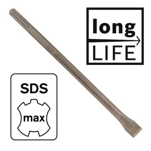 Набір зубил Bosch Standard SDS-max плоских 25x400мм 10шт (2608690125)