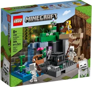 Фото конструктор lego minecraft подземелье скелетов 364 детали (21189)