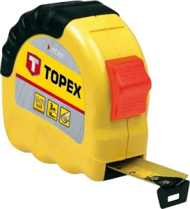Рулетка TOPEX 10мх25мм (27C308)