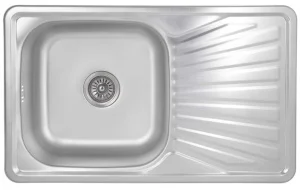 Кухонна мийка Brinex Micro Decor 7848 0,8мм (BRIN7848MDEC08)