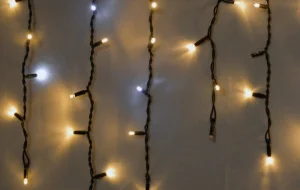 Фото гирлянда наружная delux icicle 75led ip44 en теплый белый 2x0.7м (90015185)