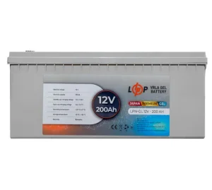 Акумулятор LogicPower гелевий LPN-GL 12V 200Ah (13720)